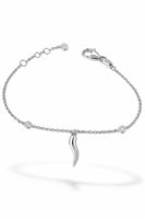 Pulsera Ultima Edizione Mujer in Plata BAO1961-BIANCO